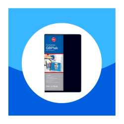 PASTAS OFICIO GBPLAK SOLIDO NEGRO CON 25 JUEGOS