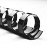 ESPIRAL PLASTICO GBC NEGRO 7/16" 65HJ PAQ/25PZ