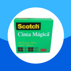 CINTA ADHESIVA MAGICA 810 SCOTCH 24MM X 65MTS