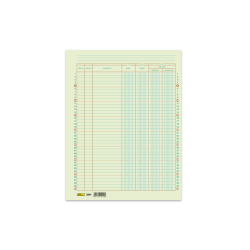 CARTA AUXILIAR CUENTAS CORRIENTES 4 COLIMNAS 25H PRINTAFORM
