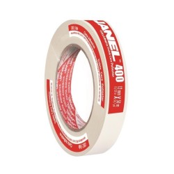 CINTA ADHESIVA 400 DOBLE CARA JANEL 12MM X 50MTS POLIESTER