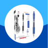 BOLIGRAFO SARASA ZEBRA 5MM RT TINTA GEL AZUL