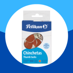 CHINCHETA BERMELLON PELIKAN 100PZ