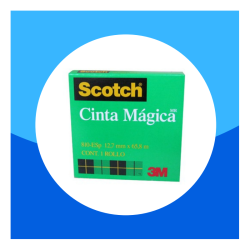 CINTA MAGICA 810 SCOTCH 12MM X 65MTS