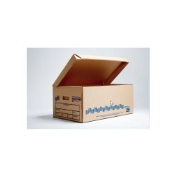 CAJA DE ARCHIVO OFICIO BEROKY 62X37X26CMS CORRUGADO