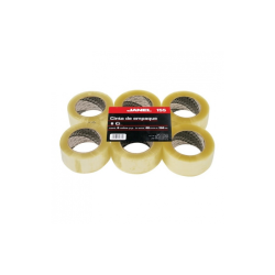 CINTA 155 DE EMPAQUE JANEL 48MM X 150MTS TRANSPARENTE