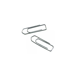 CLIP No 1 CUADRADO GOTICO ACCO 100PZ