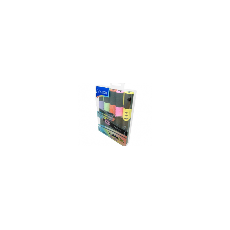 MARCADOR RESALTADOR VISION PLUS COLORES PASTEL CON 5PZ