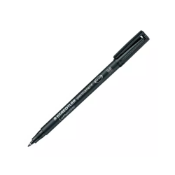 MARCADOR PERMANENTE MEDIANO NEGRO LUMOCOLOR STAEDTLER