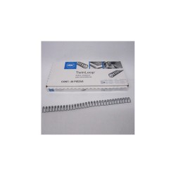 ESPIRAL GBC TWIN LOOP D NEGRO 3/8"75H 3:1 CJ 20PZ G