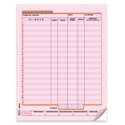 REPORTE DE COBRANZA DUPLICADO CARTA 25JG PRINTAFORM
