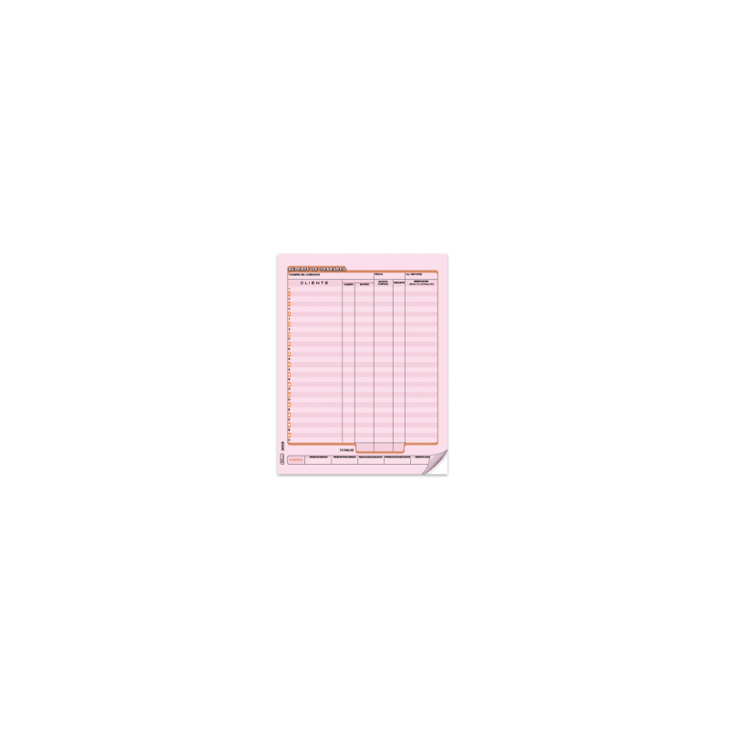 REPORTE DE COBRANZA DUPLICADO CARTA 25JG PRINTAFORM