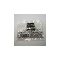 POSTES DE ALUMINIO INDUX 1/2" 12MM CON 100PZ