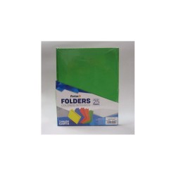 FOLDER CARTA FORTEC INTENSO VERDE 25PZ