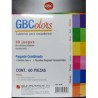 PASTAS GBC GBCCOLOR CARTA LISA Y RAYADA PAQUETE CON 30JUEGOS