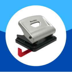 PERFORADORA CLASSIC BARRILITO 8CMS 2 ORIFICIOS