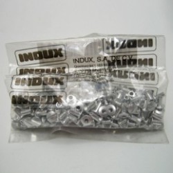 POSTES DE ALUMINIO INDUX 3/8" 9MM BOLSA C/100PZ