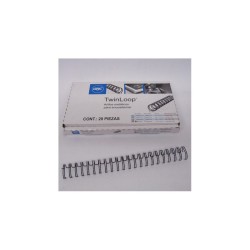 ESPIRAL TWIN LOOP D NEGRO 3/4"160H 2:1 CJS 20PZ