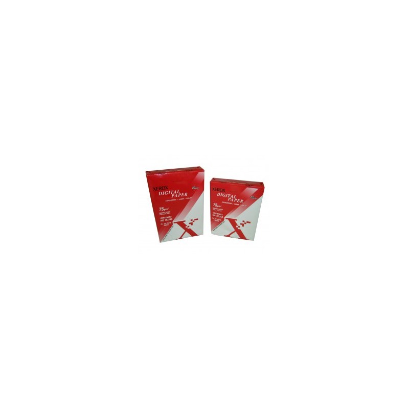 PAPEL BOND XEROX CARTA ROJO 75GRS 500H 94% DE BLANCURA