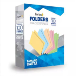 FOLDER CARTA FORTEC ROSA
