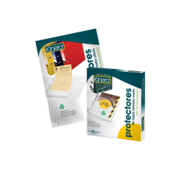 MICA PROTECTOR DE HOJAS KINERA AZOR CARTA OPACO 100PZ