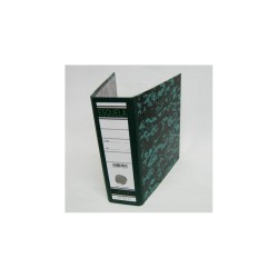 REGISTRADOR LEFORT MARMOLEADO CLASICO ARILLO EN O DE 3" VERDE