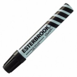 MARCADOR PERMANENTE ESTERBROOK NEGRO SHARPIE