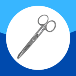 TIJERA 5" COSTURA Y OFICINA BARRILITO ACERO FORJADO