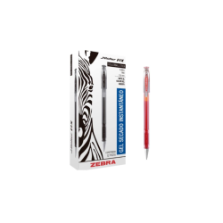 BOLIGRAFO J ROLLER RX ZEBRA PUNTO FINO 0.5 TINTA GEL ROJO