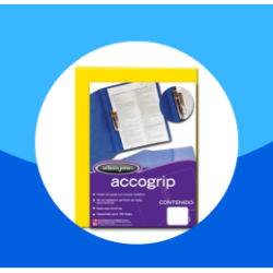 CARPETA T PRESSB CARTA ACCO NP C/PALANCA DE PRESION AMARILLA