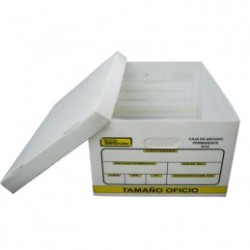 CAJA DE OFICIO ARCHIVO 50X38X25CMS DE PLASTICO PRINTAFORM