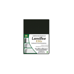 PASTAS OFICIO LAMIPLAST RAYADA NEGRA 25JGS