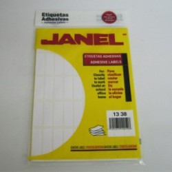 ETIQUETA BLANCA JANEL 13X38MM 900 E CLASICA No 6