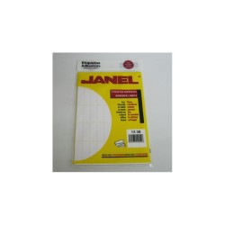 ETIQUETA BLANCA JANEL 13X38MM 900 E CLASICA No 6