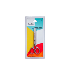 TIJERA PUNTA ROMA BARRILITO 4.5" ACERO INOX.