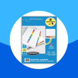 SEPARADOR WLSON JONES MULTIDEX CON 12 DIVISIONES