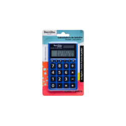 CALCULADORA DE BOLSILLO BARRILITO 12 DIGITOS