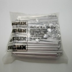 POSTES DE ALUMINIO INDUX 4" 100MM BOLSA 100PZ