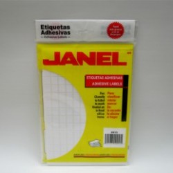 ETIQUETA BLANCA 09X13MM 3600 E CLASICA No 1 JANEL