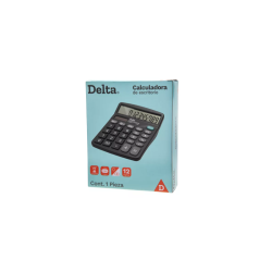 CALCULADORA DE ESCRITORIO DELTA 12DIGITOS