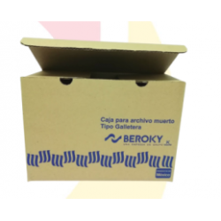 CAJA GALLETERA BEROKY ARCHIVADORA 22028