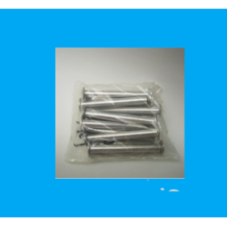 POSTES DE ALUMINIO1 25mm CON 100pz