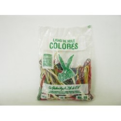 BOLSA DE LIGAS 100GRS DE COLOR No 10 Y 18 AGUILA