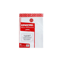 MICA ADHESIVA KRISTAL JANEL 25X33CMS 5PZ