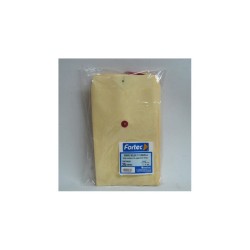SOBRE BOLSA RONDANA 1/2 CARTA 25PZ 16.5X25CMS FORTEC