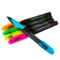 MARCADOR RESALTADOR AZOR VISION JUNIOR FINO AZUL NEON