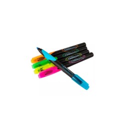 MARCADOR RESALTADOR AZOR VISION JUNIOR FINO AZUL NEON