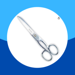 TIJERA 6" COSTURA Y OFICINA BARRILITO ACERO FORJADO