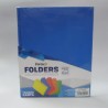 FOLDER CARTA FORTEC INTENSO AZUL REY 25PZ