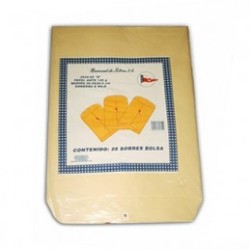 SOBRES BOLSA RONDANA MINISTRO 25PZ 30.5X39.5CM FORTEC